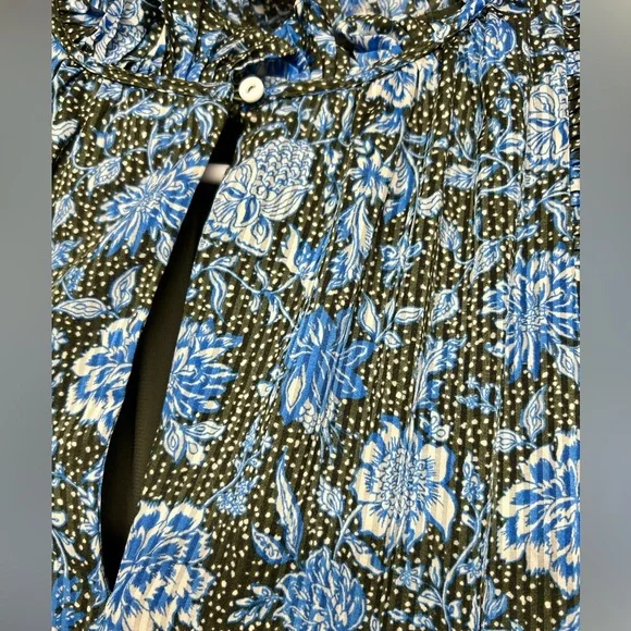 ME+EM Blue Floral Maxi Dress - Picture 8 of 9